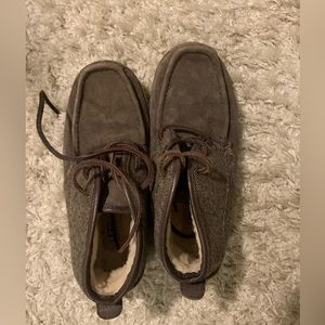 UGG Men’s Lined Brown Suede Chukkas